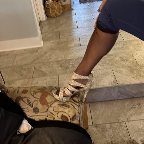 Glitter Encrusted Heels by Charlotte Russe - Picture 11 of 12